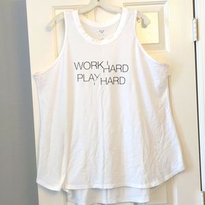 Lane Bryant Work Hard Play Hard Livi Active tank size 22/24